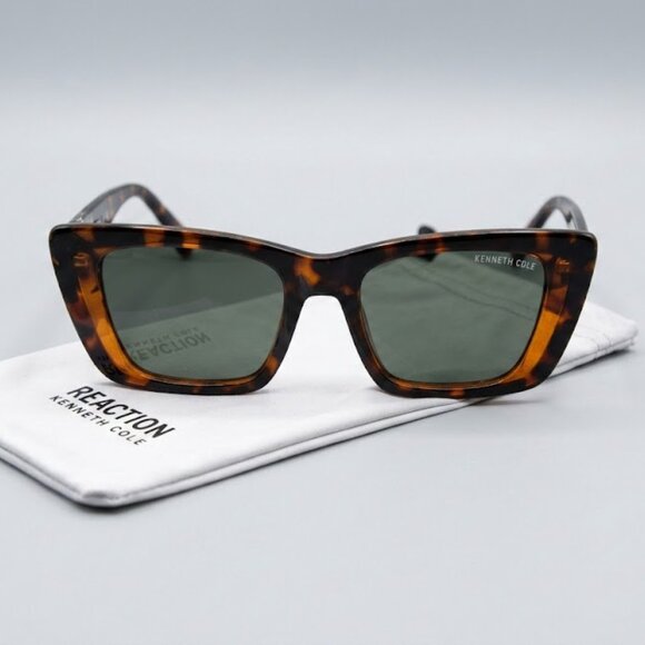 Reaction Kenneth Cole Accessories - NWT Kenneth Cole Brown Tortoise Cat-Eye Sunglasses - Chic & Timeless